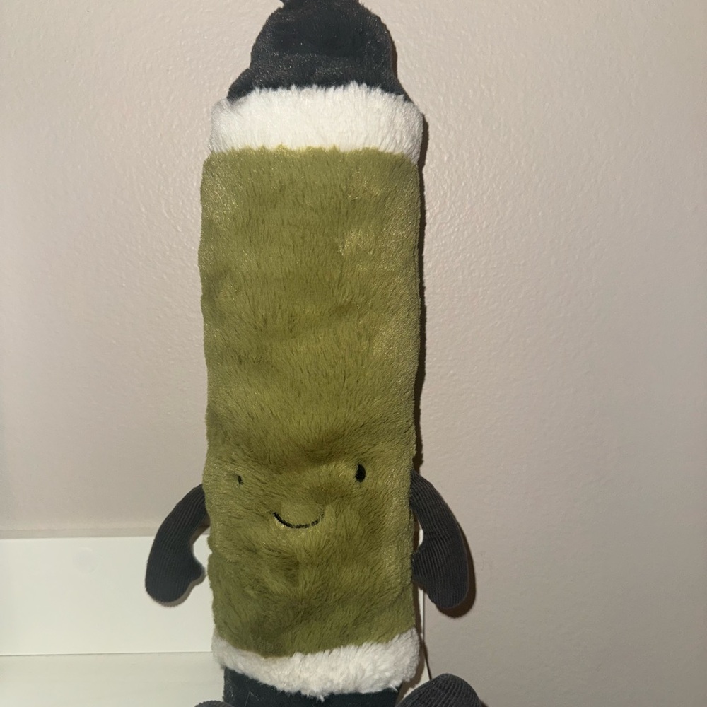 Jellycat stationary green highlighter
